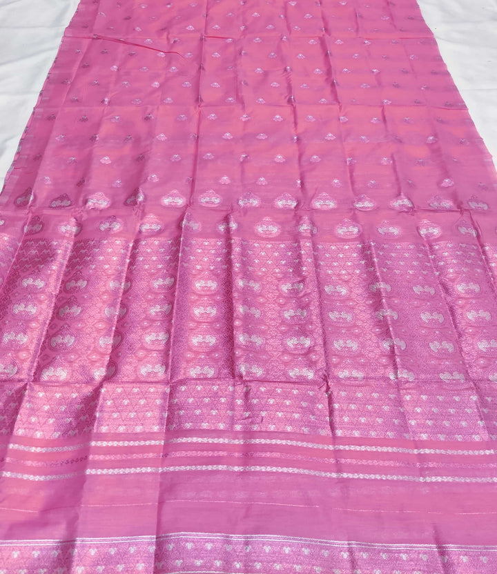 ৰং কৰা গুনা এ চি কটন মেখলা চাদৰ