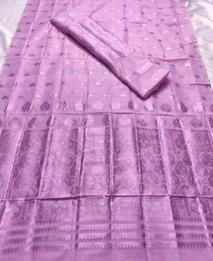 Colouring Jari AC Cotton* Mekhela Sador