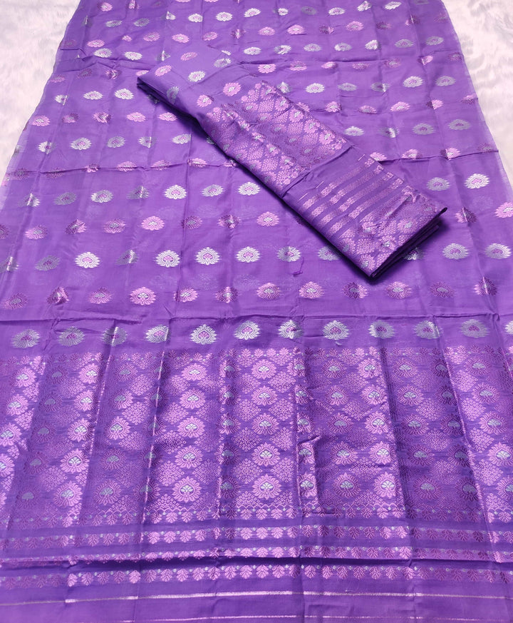 Colouring Jari AC Cotton* Mekhela Sador