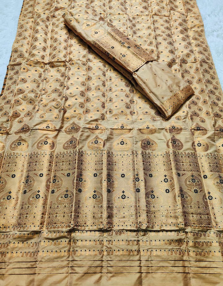 Muga* Coloured Mix Set Mekhela Sador