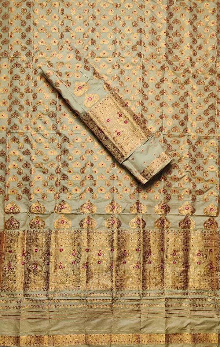 Muga* Coloured Mix Set Mekhela Sador