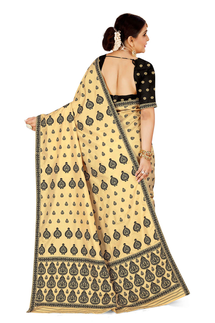 Muga* Contrast Mix Set Mekhela Sador