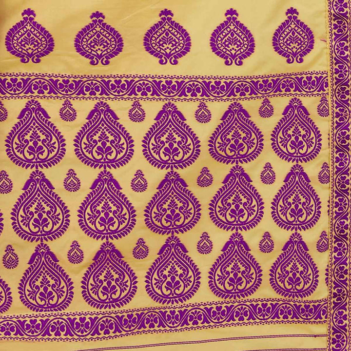 Muga* Contrast Mix Set Mekhela Sador