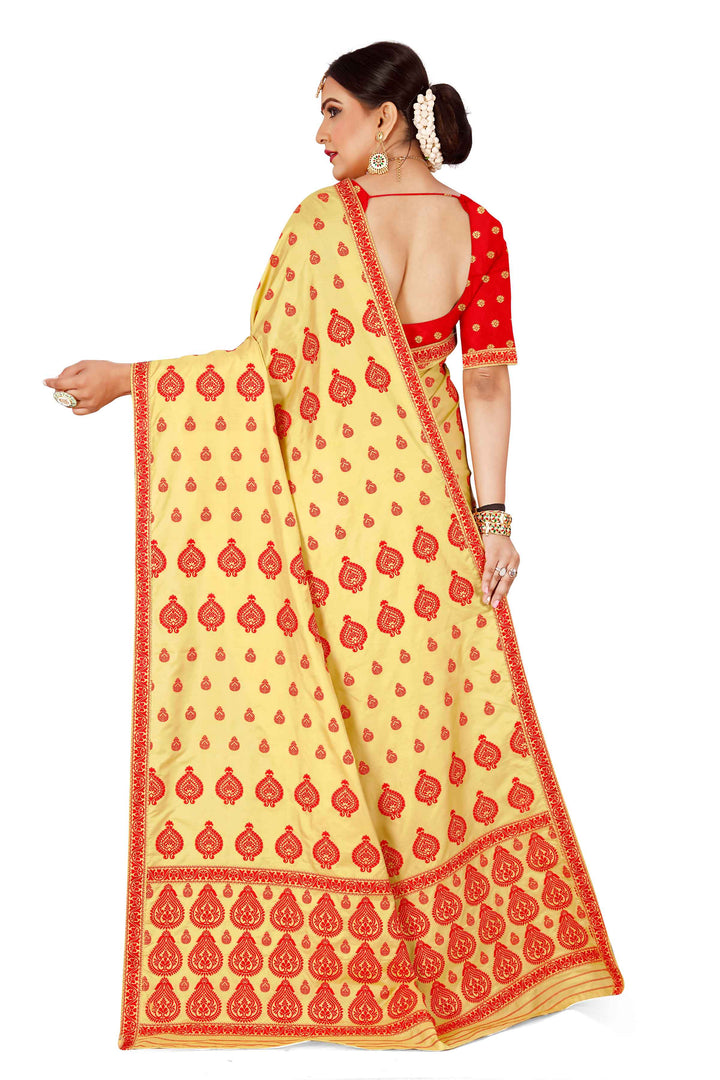 Muga* Contrast Mix Set Mekhela Sador