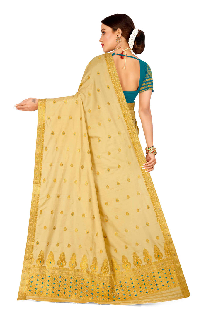Muga* Contrast Mix Set Mekhela Sador