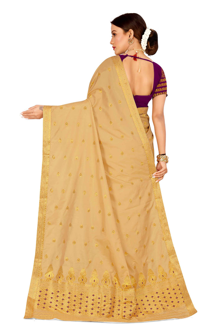Muga* Contrast Mix Set Mekhela Sador