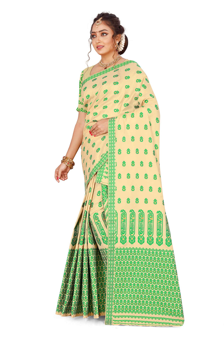 Muga* Coloured Mix Set Mekhela Sador