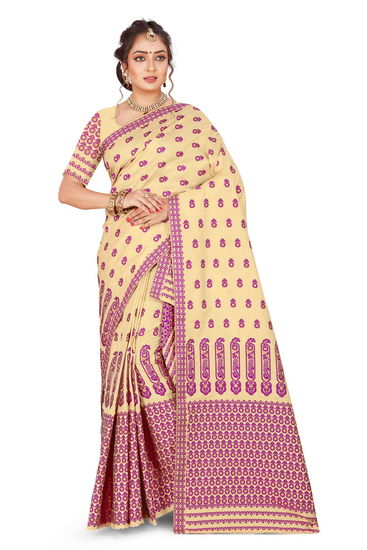 Muga* Coloured Mix Set Mekhela Sador