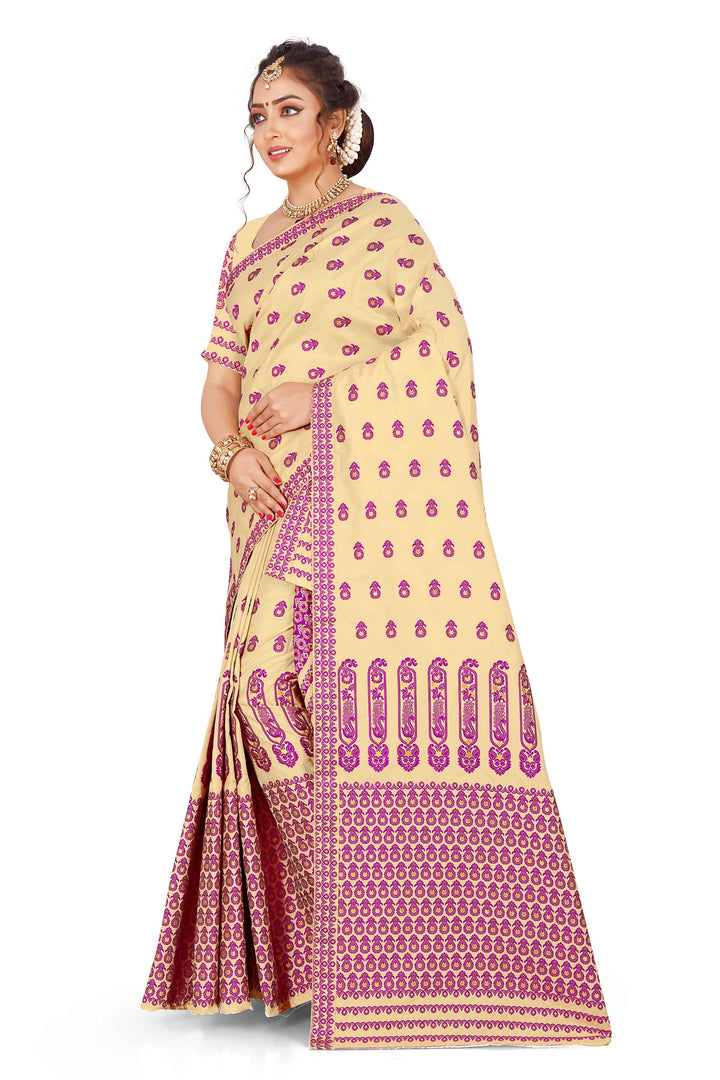 Muga* Coloured Mix Set Mekhela Sador