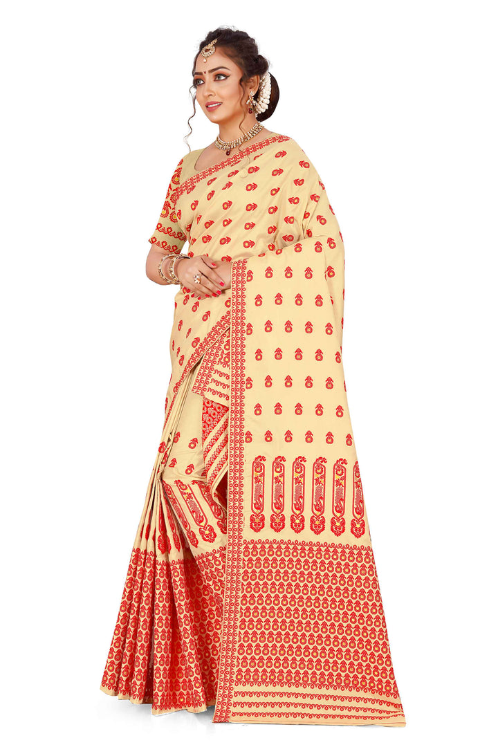 Muga* Coloured Mix Set Mekhela Sador