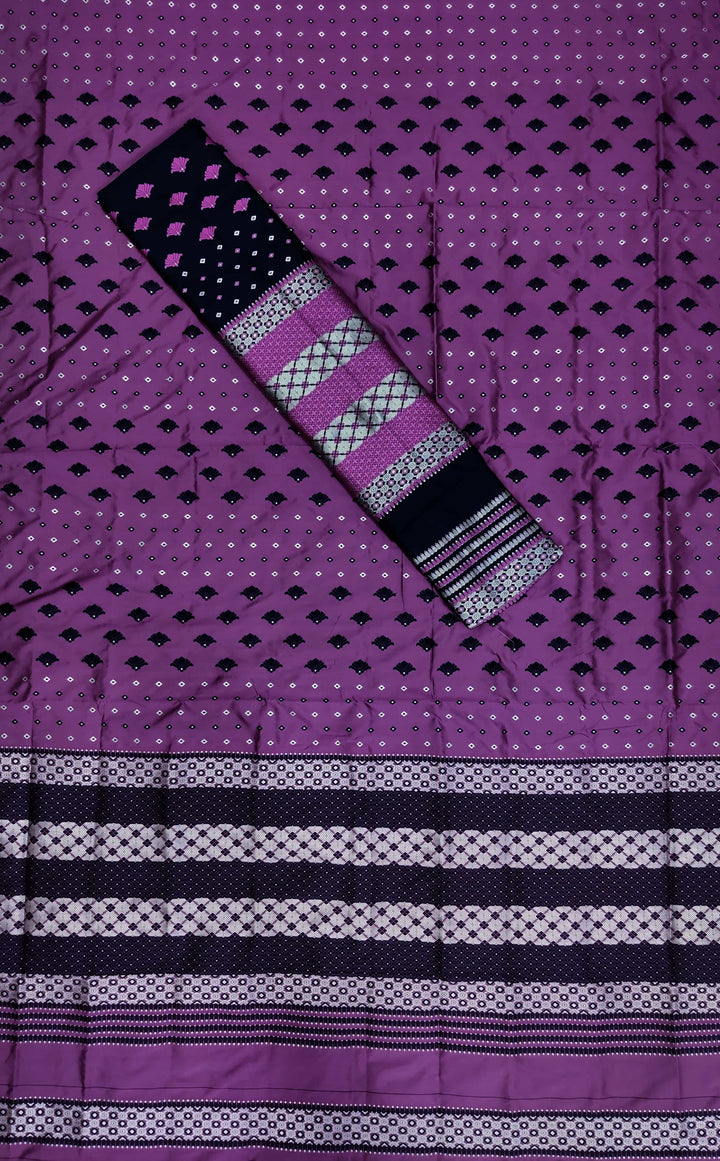 Contrast Mix Set Mekhela Sador