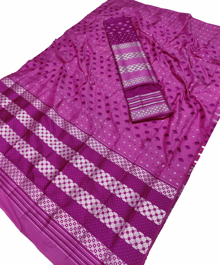 Contrast Mix Set Mekhela Sador