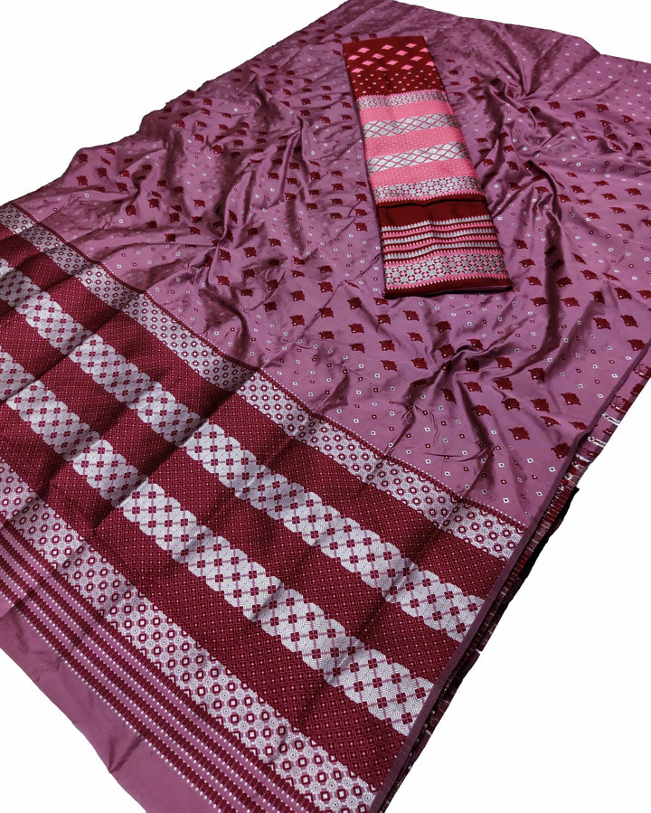 Contrast Mix Set Mekhela Sador