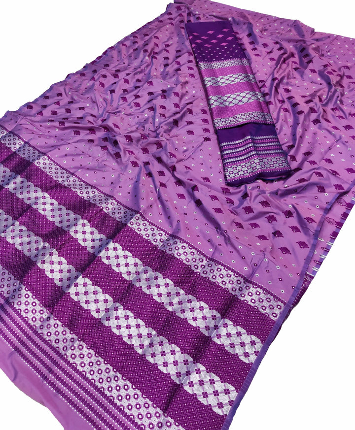 Contrast Mix Set Mekhela Sador