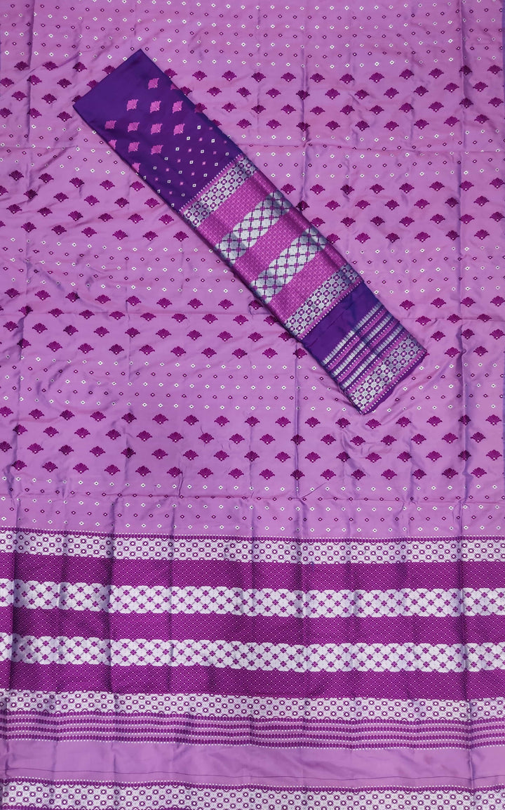 Contrast Mix Set Mekhela Sador