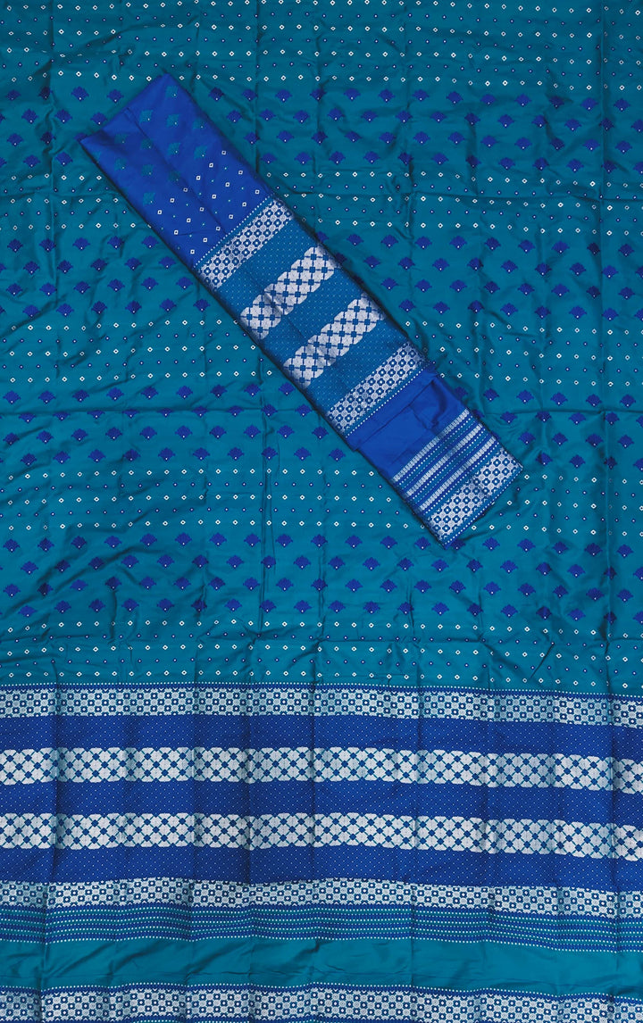 Contrast Mix Set Mekhela Sador