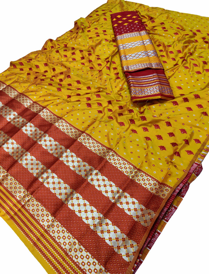 Contrast Mix Set Mekhela Sador