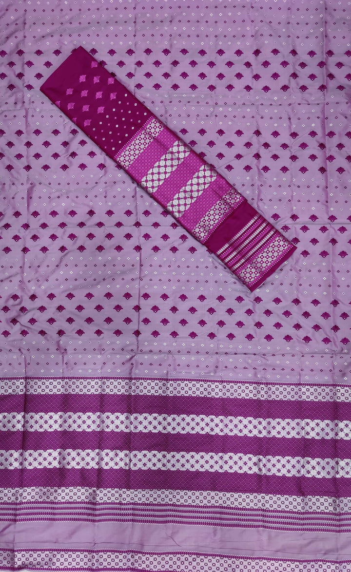 Contrast Mix Set Mekhela Sador