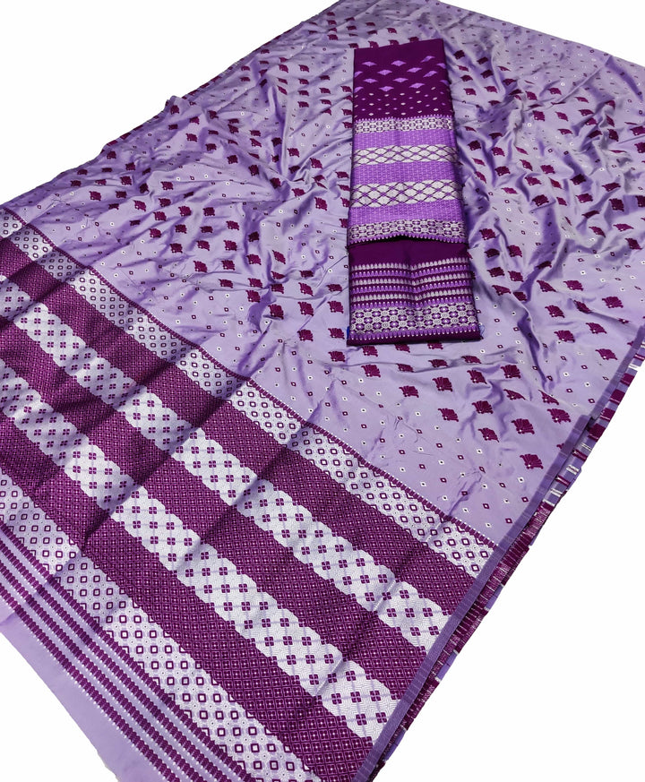 Contrast Mix Set Mekhela Sador