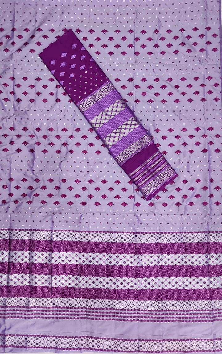 Contrast Mix Set Mekhela Sador