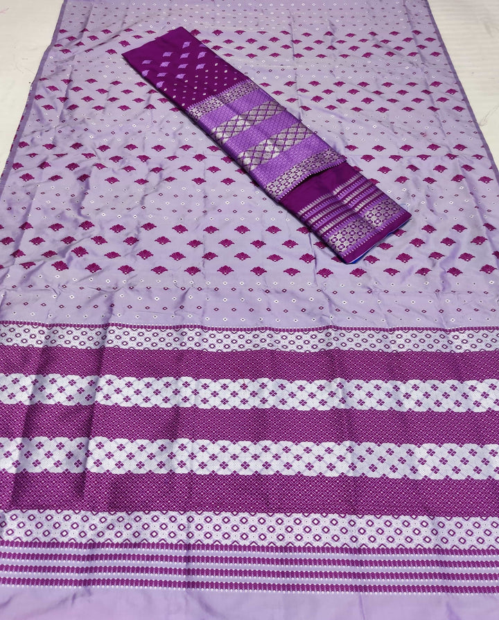 Contrast Mix Set Mekhela Sador