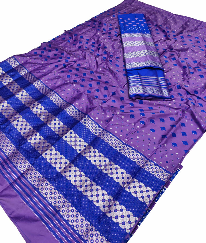 Contrast Mix Set Mekhela Sador