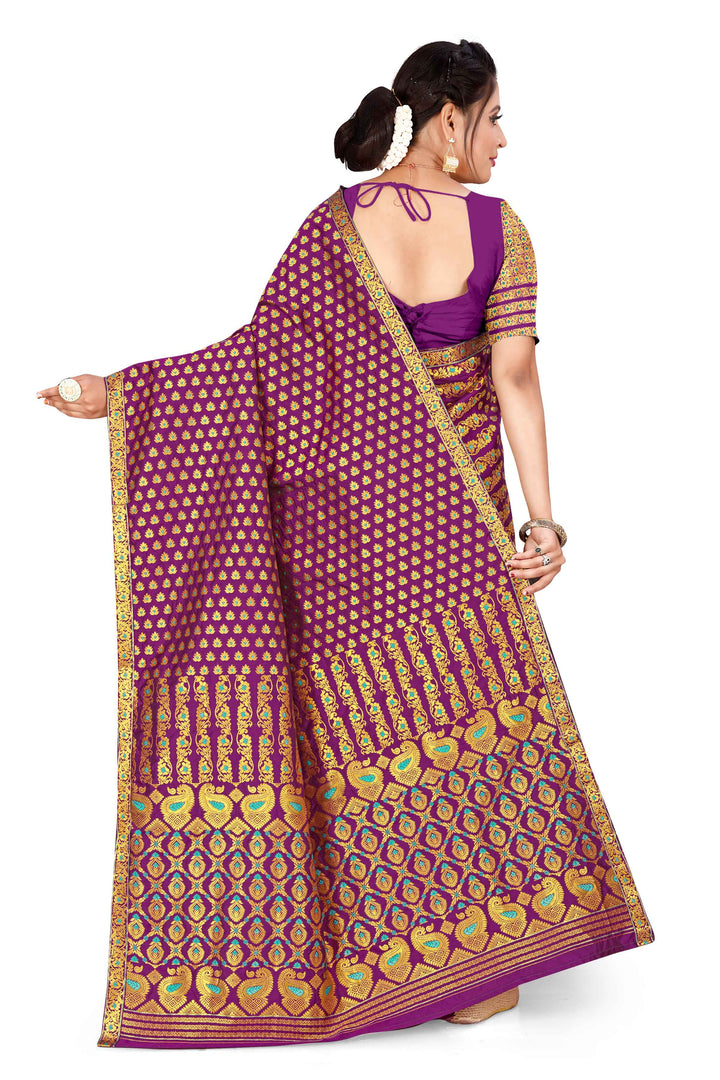 সোণ (Gold) গুনা মিক্স ছেট মেখলা চাদৰ 