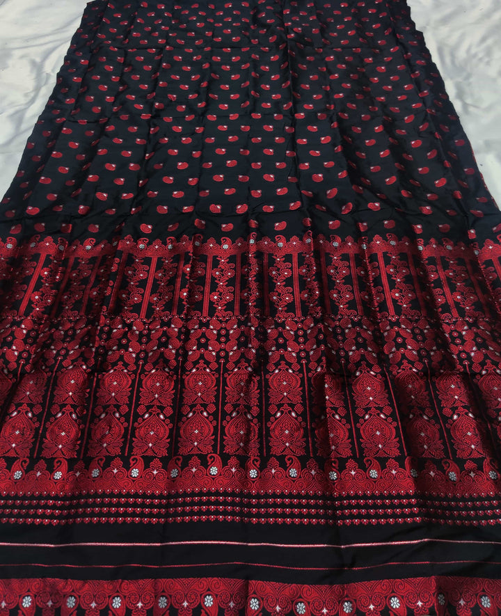 Colouring Jari Mix Set Mekhela Sador