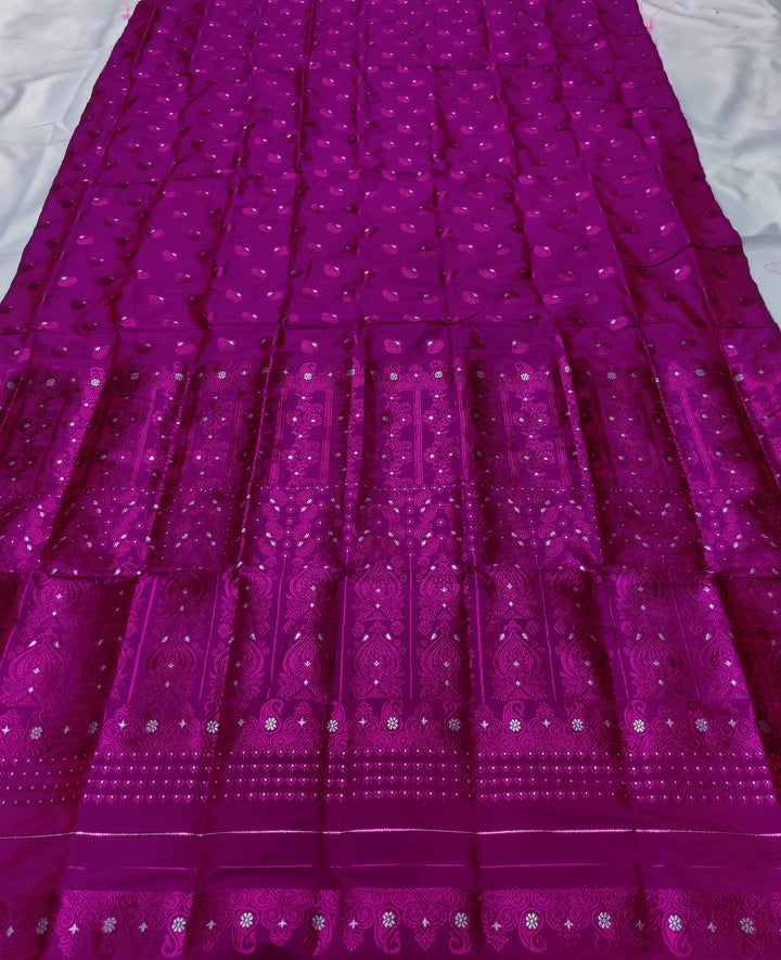 Colouring Jari Mix Set Mekhela Sador