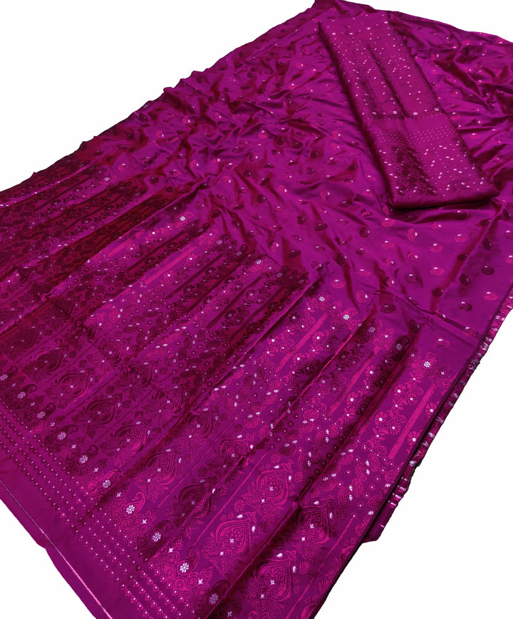 Colouring Jari Mix Set Mekhela Sador