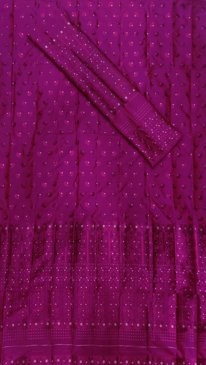 Colouring Jari Mix Set Mekhela Sador