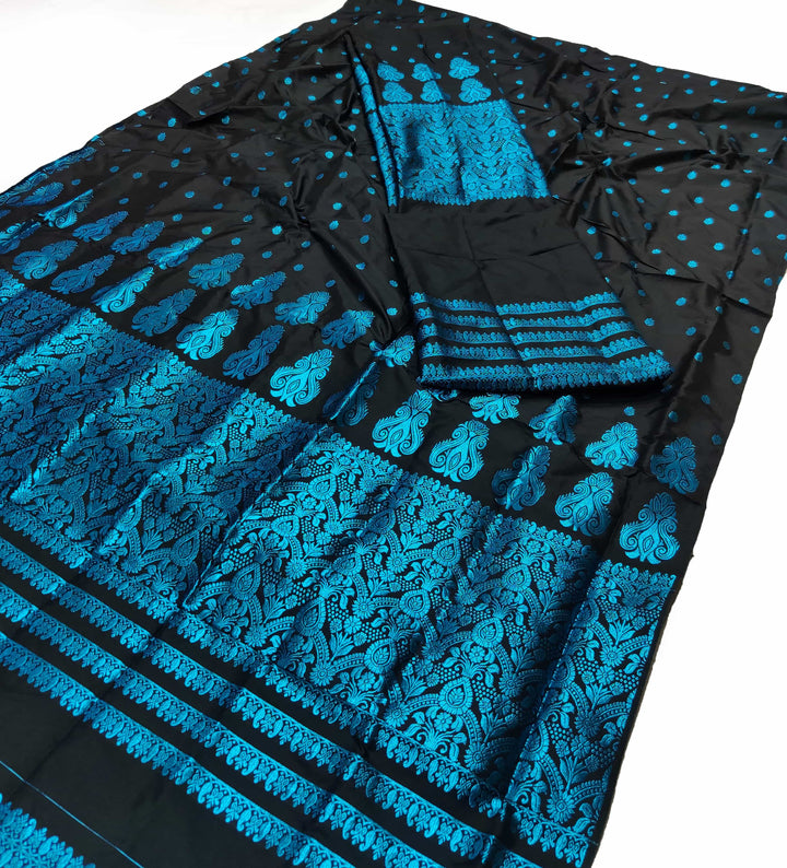 Colouring Jari Mix Set Mekhela Sador