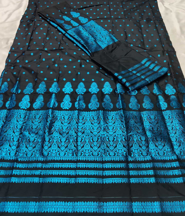 Colouring Jari Mix Set Mekhela Sador