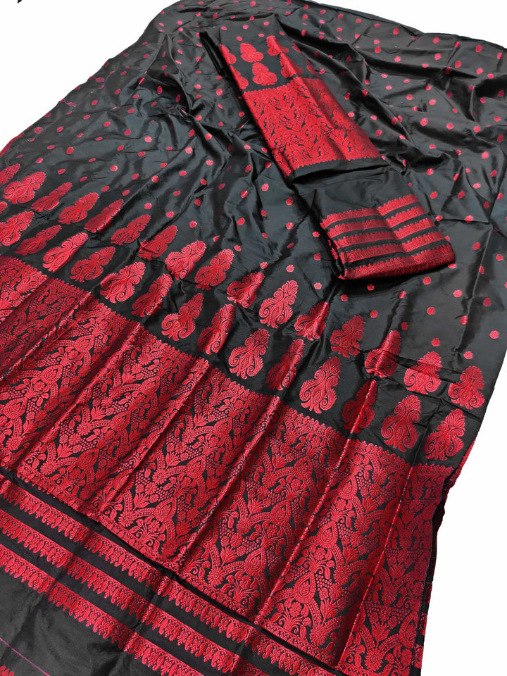 Colouring Jari Mix Set Mekhela Sador