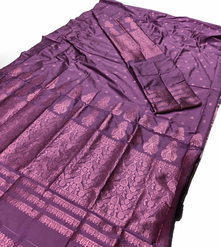 Colouring Jari Mix Set Mekhela Sador