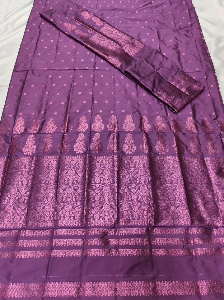 Colouring Jari Mix Set Mekhela Sador