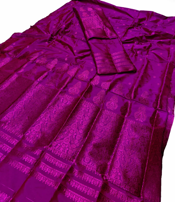 Colouring Jari Mix Set Mekhela Sador