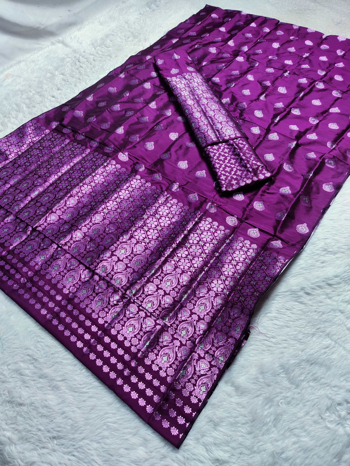 Colouring Jari Mix Set Mekhela Sador