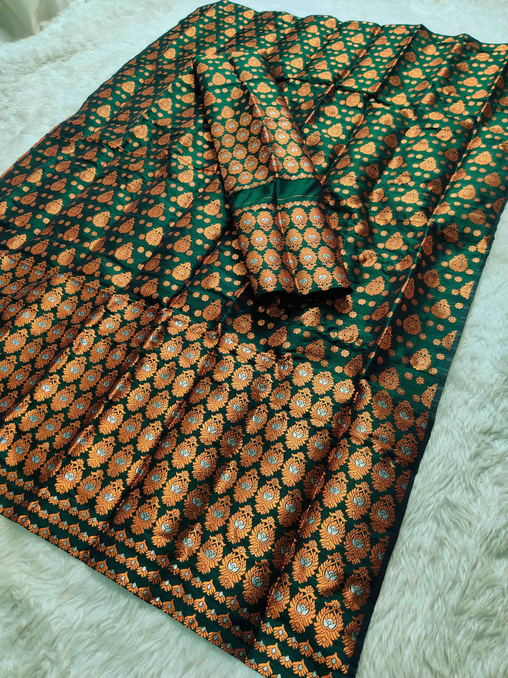 Colouring Jari Mix Set Mekhela Sador