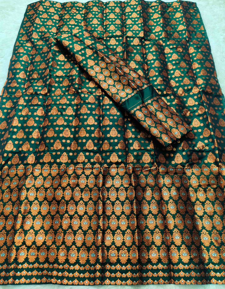 Colouring Jari Mix Set Mekhela Sador