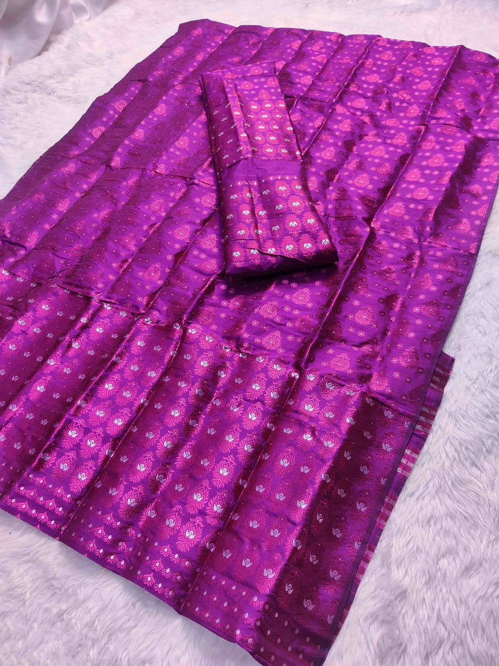 Colouring Jari Mix Set Mekhela Sador