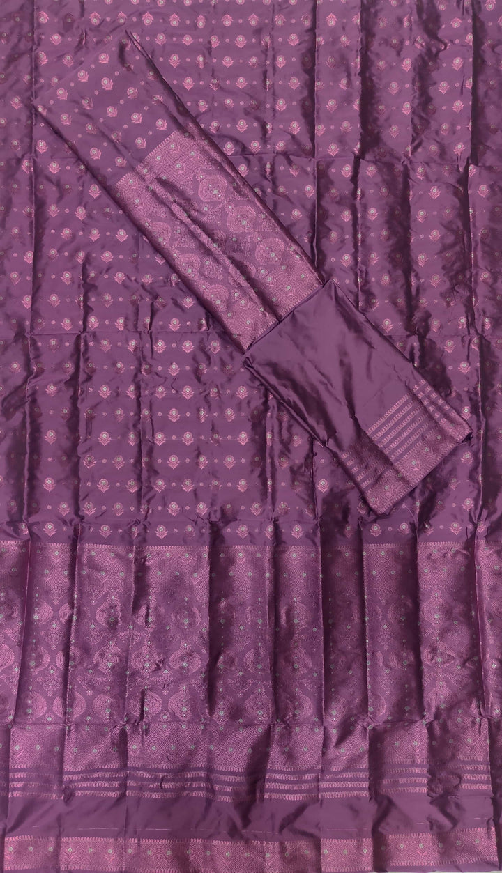 Colouring Jari Mix Set Mekhela Sador