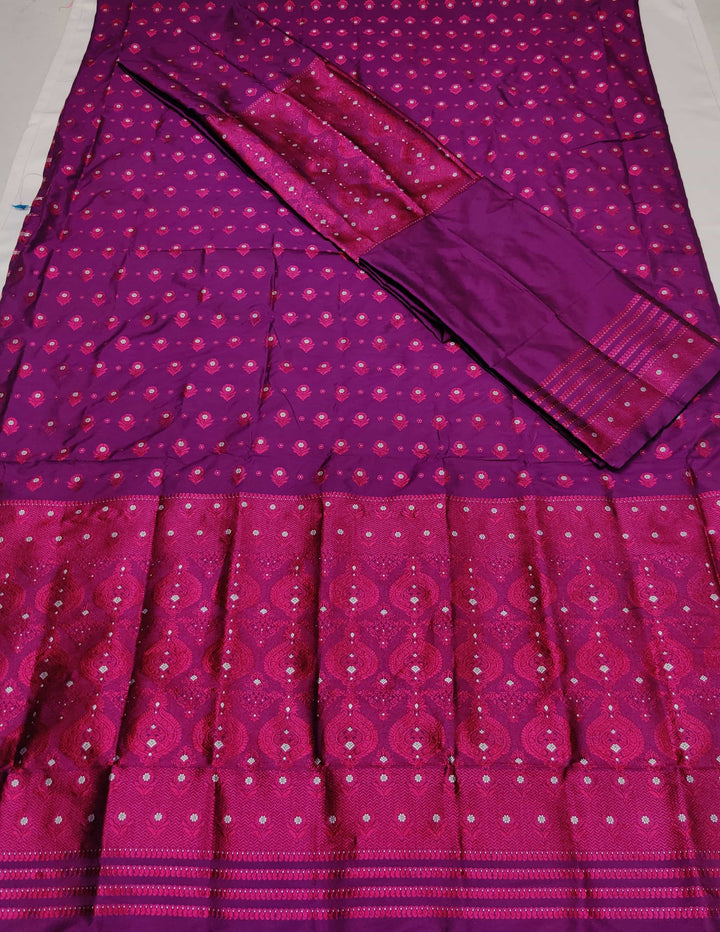 Colouring Jari Mix Set Mekhela Sador