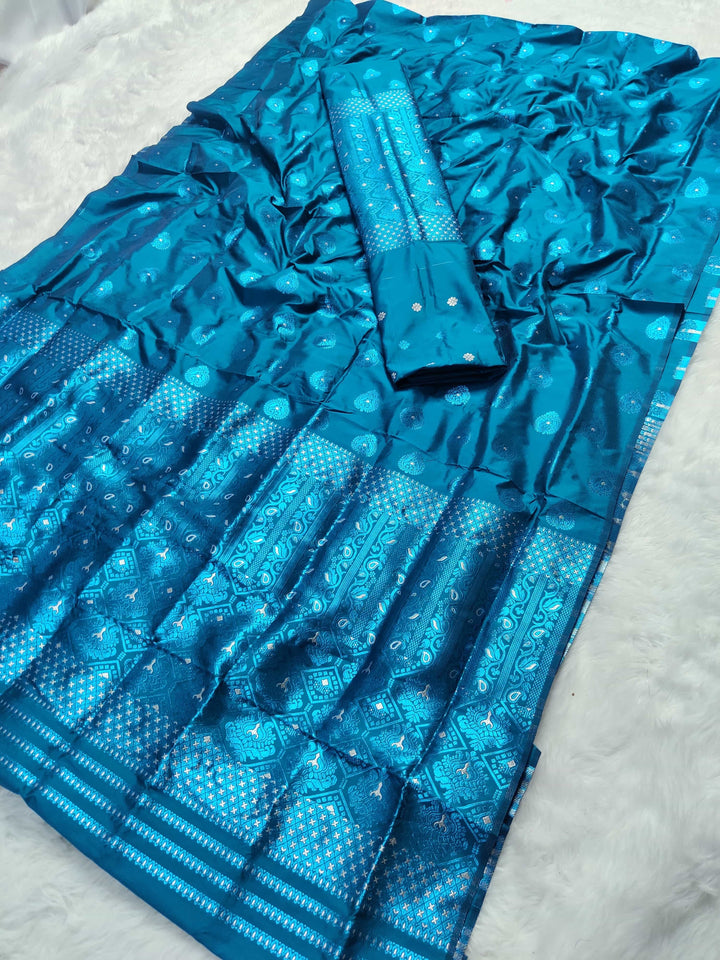 Colouring Jari Mix Set Mekhela Sador