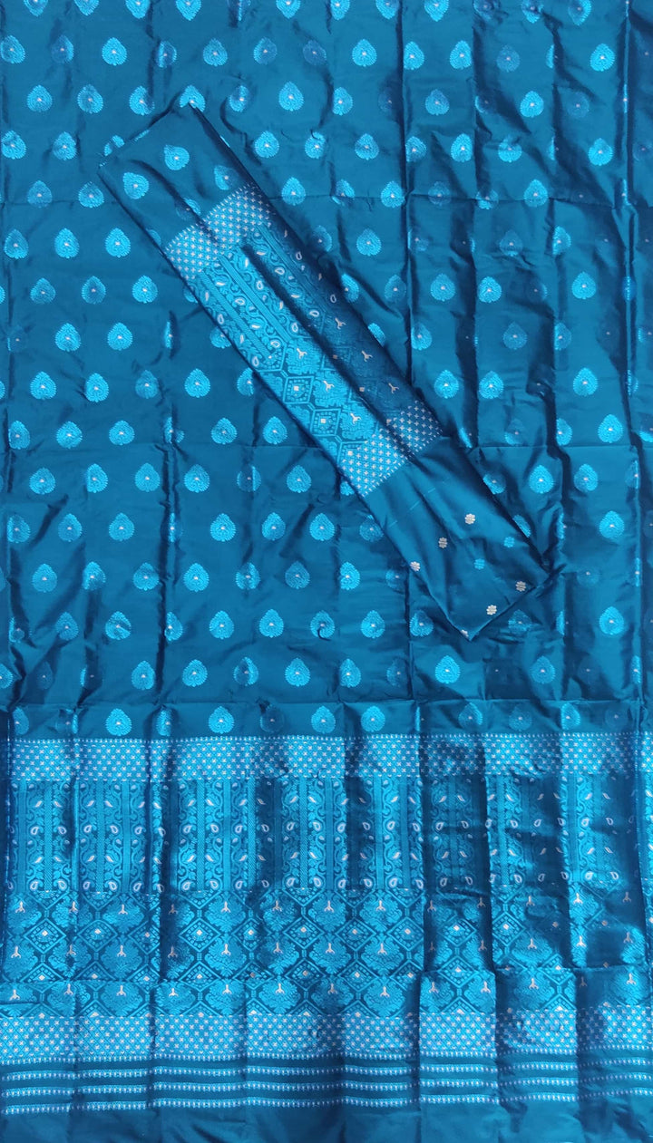 Colouring Jari Mix Set Mekhela Sador