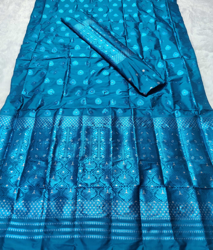 Colouring Jari Mix Set Mekhela Sador