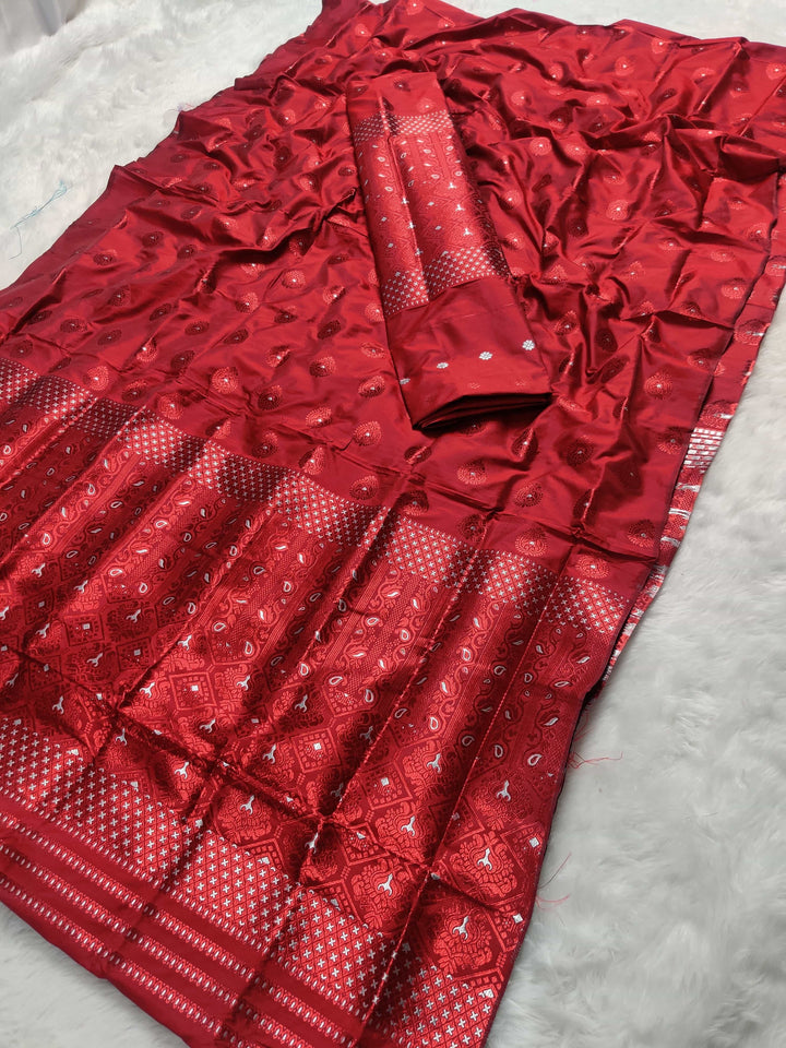 Colouring Jari Mix Set Mekhela Sador