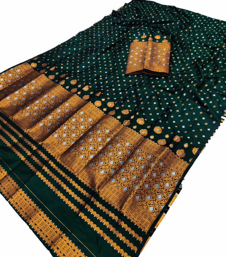 Colouring Jari Mix Set Mekhela Sador