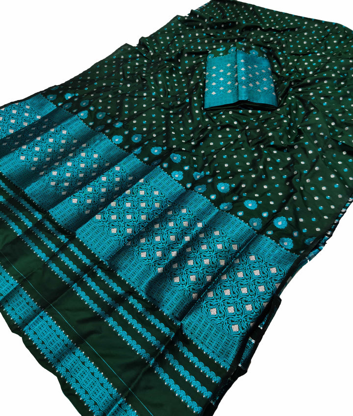 Colouring Jari Mix Set Mekhela Sador