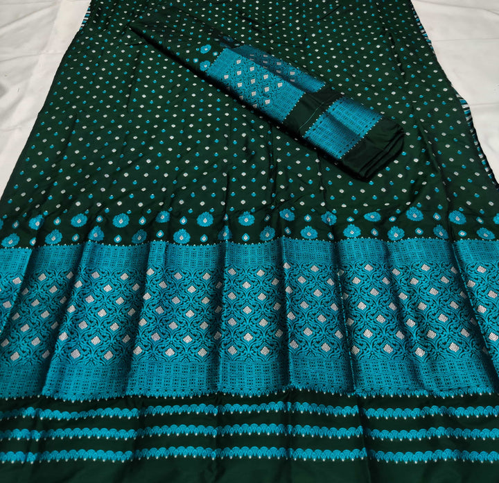 Colouring Jari Mix Set Mekhela Sador